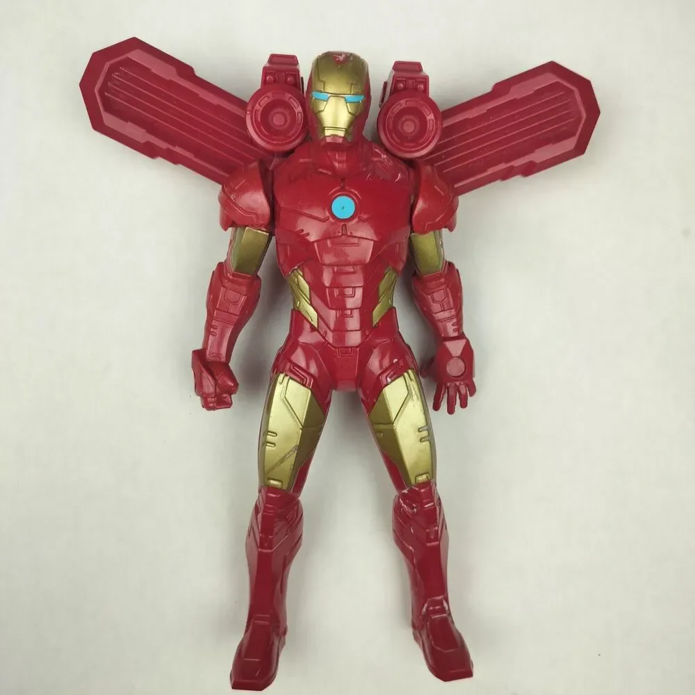 Marvel Avengers Spider-Man Action Figure Lot 5 Thanos Iron Man Captain 12